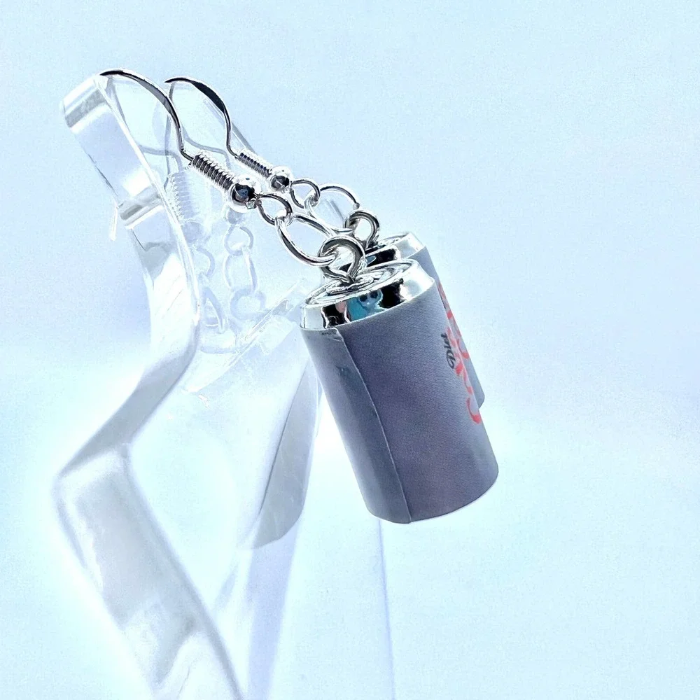 Diet Coke Earrings - Drink Earrings - Soda Earrings - Coca Cola Earrings - Picture 5 of 10